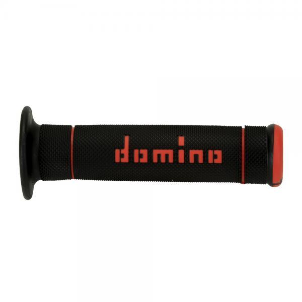 Manopole Domino Nero Rosso